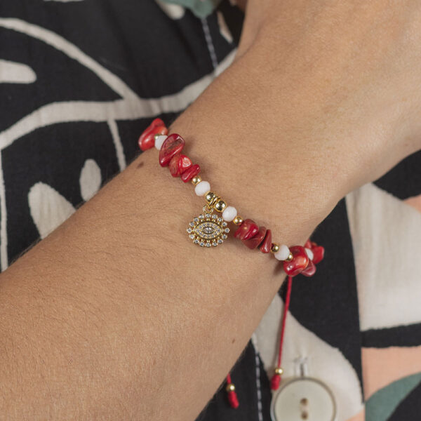 Pulsera Coral - Italia Saenz