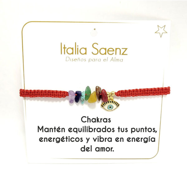 Pulsera Equilibrio Chakras - Italia Saenz