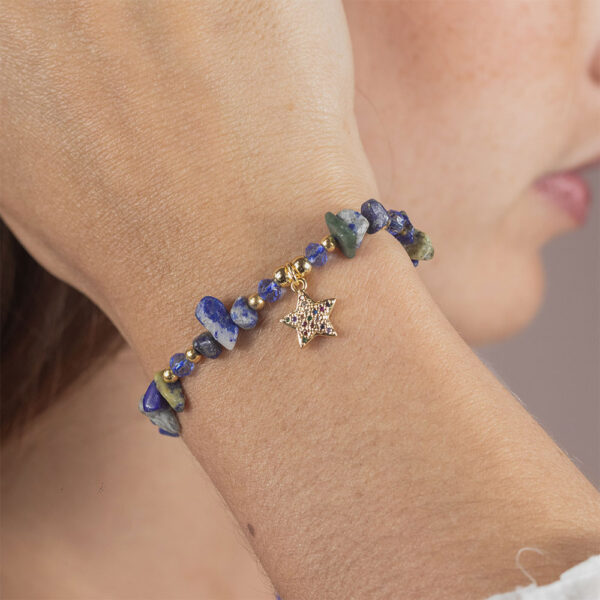 Pulsera Lapizlazuli - Italia Saenz