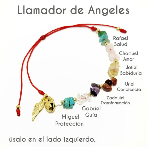 Pulsera llamador de ángeles - Italia Saenz