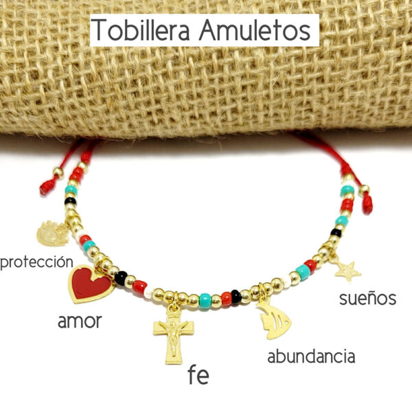 Tobillera Amuletos - Italia Saenz