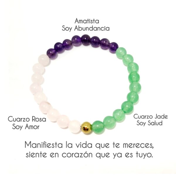 Pulsera Cuarzos Manifestación - Italia Saenz