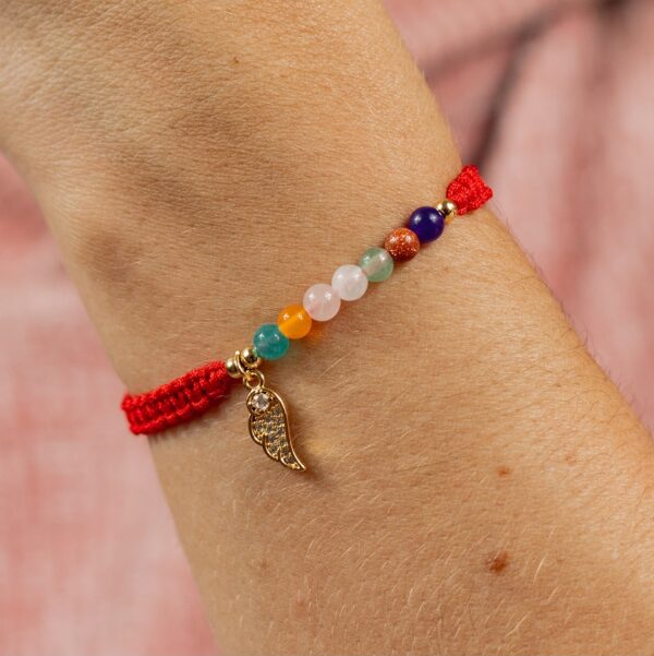 Pulsera Tejida Arcangeles - -Italia Saenz